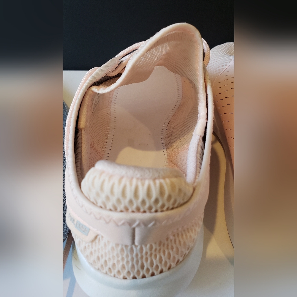 New Balance Women's Blush Pink Mesh Sneakers - Picture 10 of 13